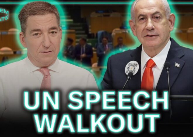 Glenn Greenwald Reacts to Netanyahu’s UN Speech