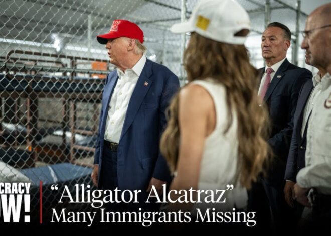 Where Are the Detainees? Hundreds of ‘Alligator Alcatraz’ Prisoners Disappear from ICE Database