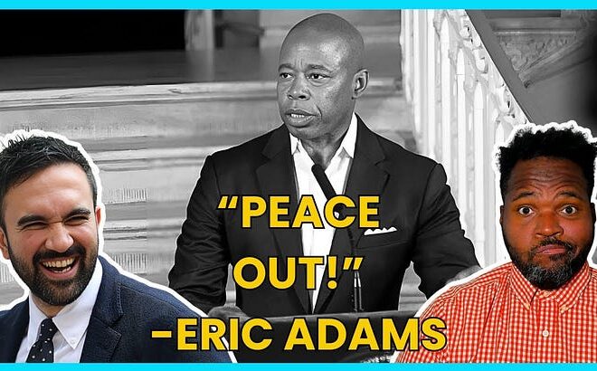 BREAKING NEWS: Eric Adams DROPS OUT