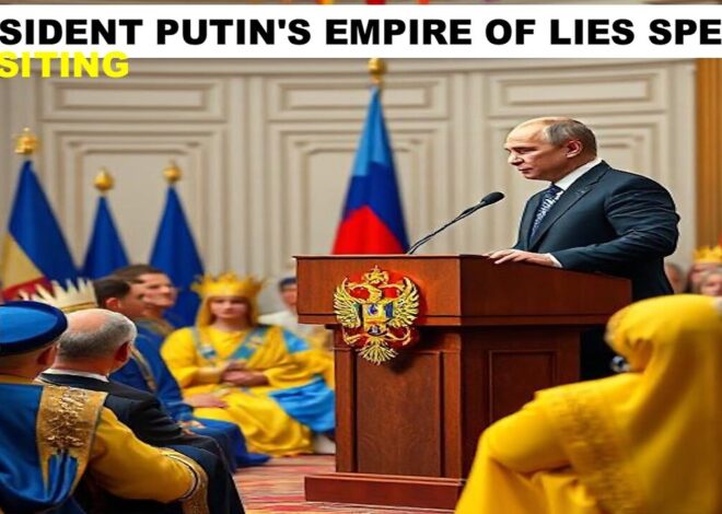 REVISITING PRESIDENT PUTIN’S EMPIRE OF LIES SPEECH – 24 FEBRUARY 2022