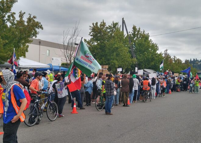Hundreds unite to shut down Northwest Detention Center — Fight Back! News