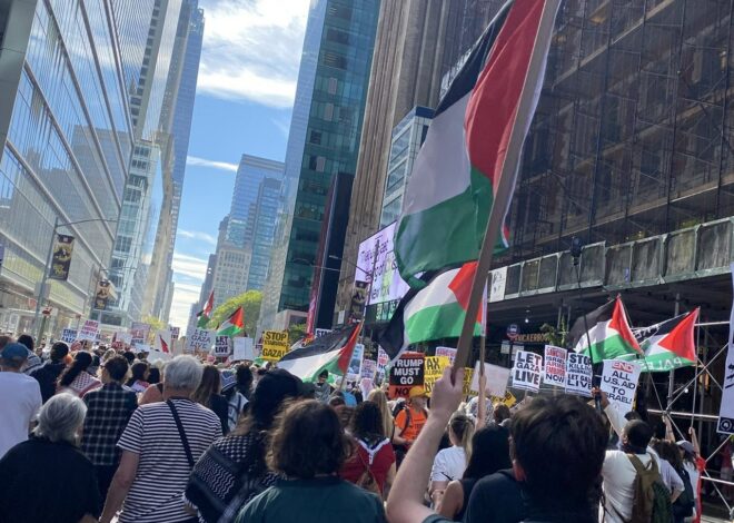Massive march on UN to denounce Netanyahu, demand end to genocide — Fight Back! News