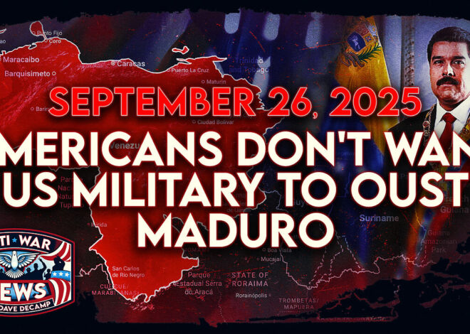 Americans Don’t Want US Military To Oust Maduro, Heavy Israeli Bombing of Yemen, and More