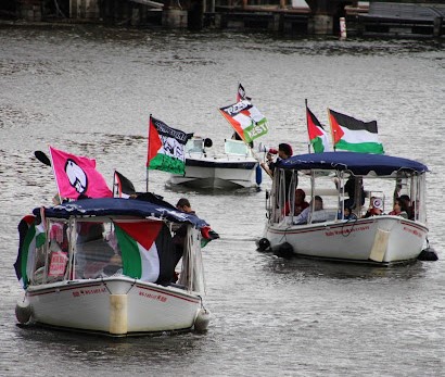 Milwaukee launches flotilla on the Milwaukee River in solidarity with the Global Sumud Flotilla — Fight Back! News