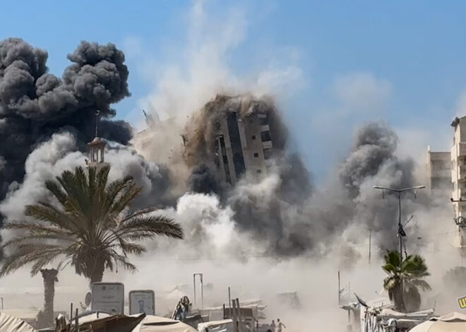 Israel Bombs Residential Towers, Unleashes ‘Gates of Hell’ on Gaza City
