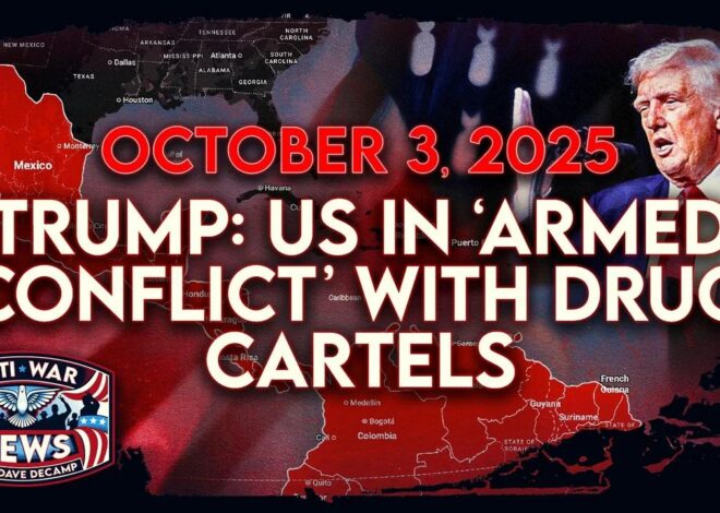 Trump: US in 'Armed Conflict' With Drug Cartels, IDF Kills Dozens in Southern Gaza, and More