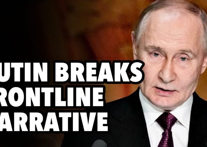 Putin breaks Zelensky/Collective West frontline narrative