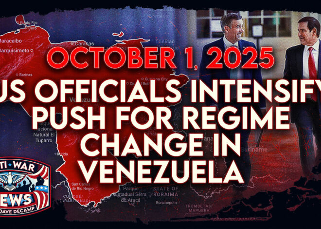 US Officials Intensify Push for Venezuela Regime Change, Netanyahu Edited US Gaza Plan, and More