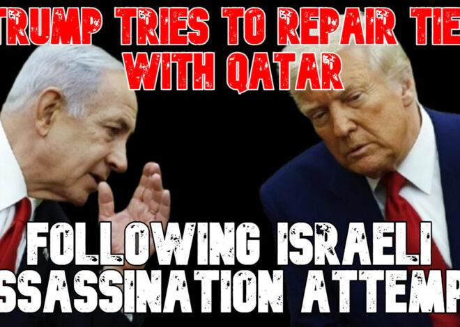 Trump Tries to Repair Ties With Qatar Following Israeli Assassination Attempt: COI #842
