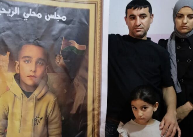 An Israeli Soldier Knelt and Shot This 9-year-old Boy Dead