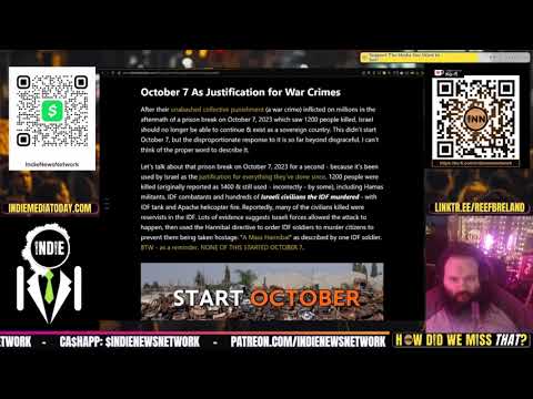 October 7: Israel’s War Crimes EXPOSED | @HowDidWeMissTha