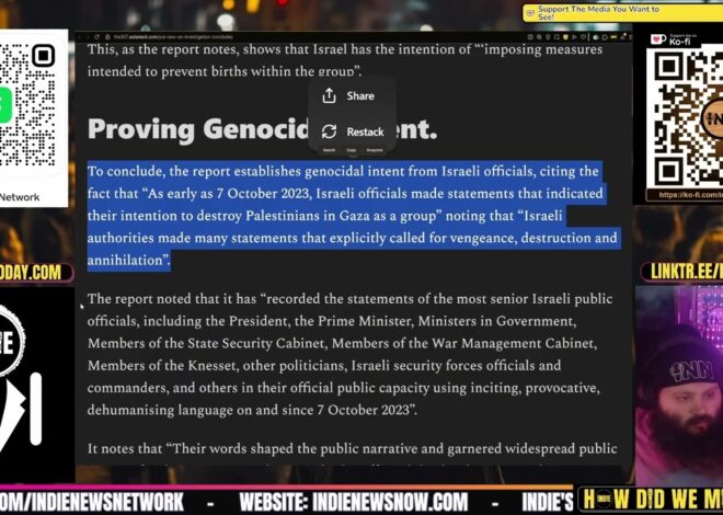 UN FINALLY Concludes Once and For All: Gaza is a Genocide | @HowDidWeMissTha