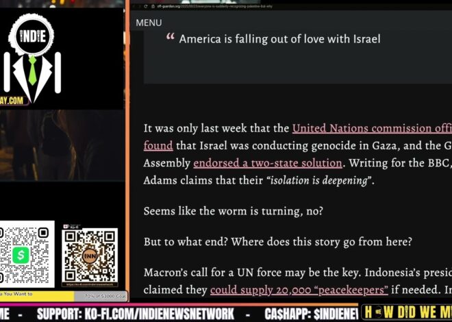 Why’s Everyone Recognizing Palestine NOW? | @HowDidWeMissTha @OffGuardian