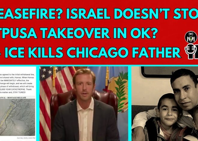 Ceasefire Plan, TPUSA in Oklahoma Schools, ICE Murders Chicago Father | @GetIndieNews