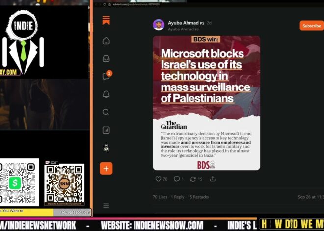 BDS Win – Microsoft Says It’s Not Helping Israel Anymore | @HowDidWeMissTha