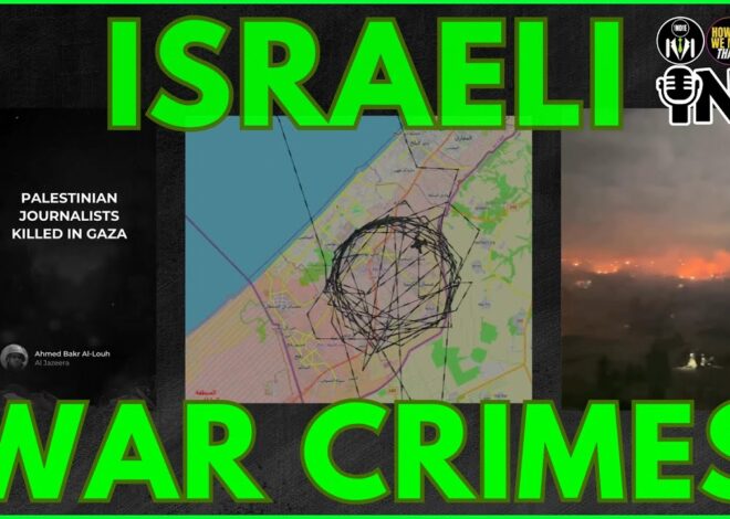 More Israeli War Crimes – 274 Journalists Killed, Spy Flights, Gaza City Pummeled | @GetIndieNews