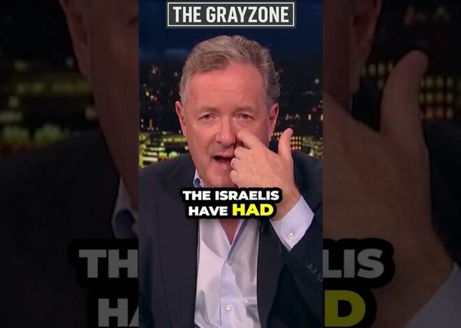 Aaron Maté schools Piers Morgan on Gaza's reality