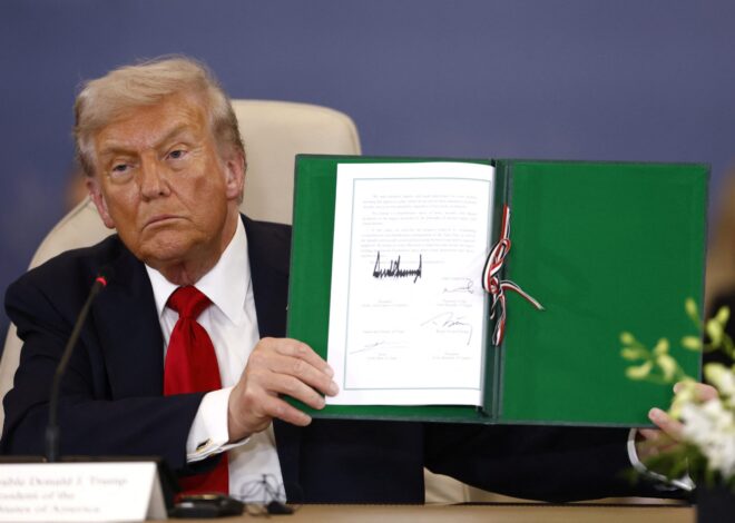 Trump and Leaders of Egypt, Turkey, and Qatar Sign Document on Gaza Ceasefire