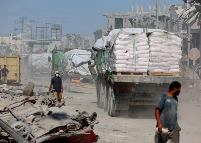 Israel Violates Ceasefire Deal by Halving Aid Entering Gaza Over the Number of Bodies Released by Hamas