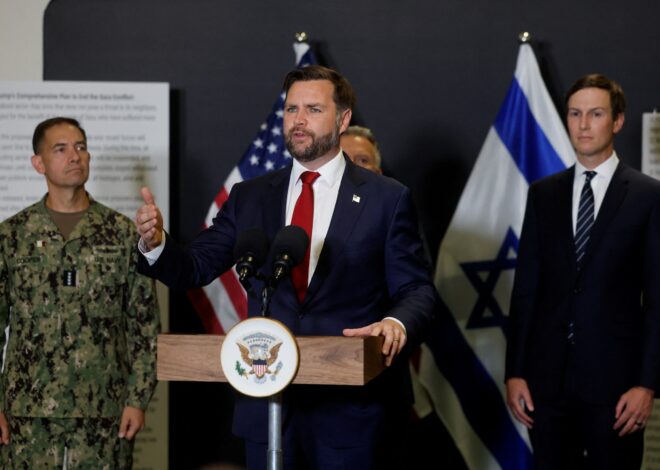 In Israel, Vance Says It Will Take Time for Hamas To Recover All Israeli Hostage Bodies