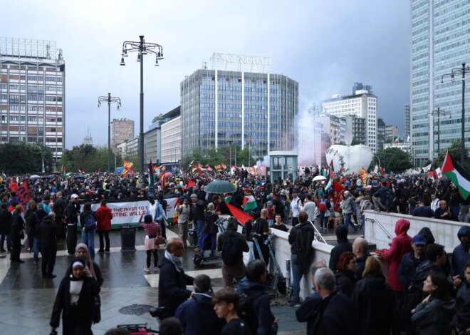 Inside Italy’s Strike for Gaza