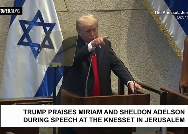 Trump Praises Miriam Adelson, Says She Might Love Israel More than US