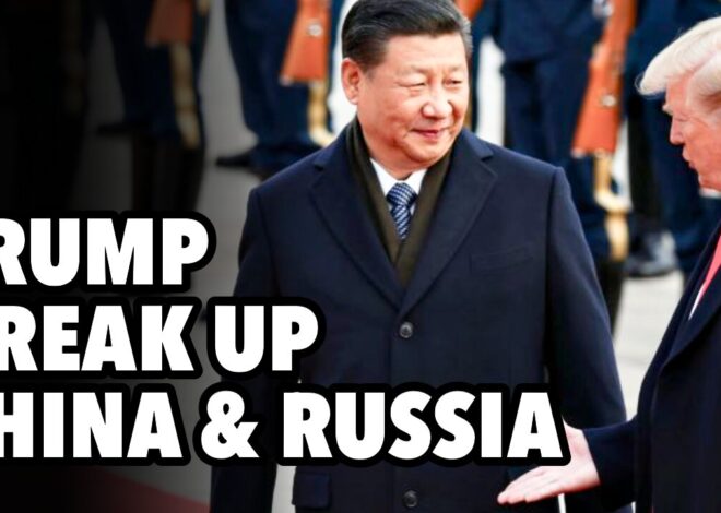 China-US trade talks. Trump aims to move China away from Russia