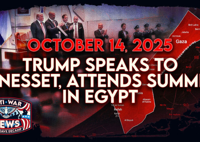 Trump Speaks To Israeli Knesset, Attends Summit in Egypt as Israel and Hamas conduct Swap, and More