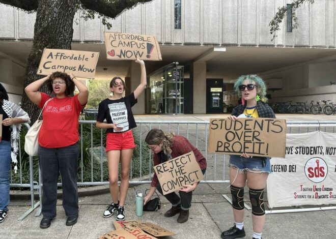 Tulane University students rally for an affordable campus, reject Trump’s ‘compact’ — Fight Back! News