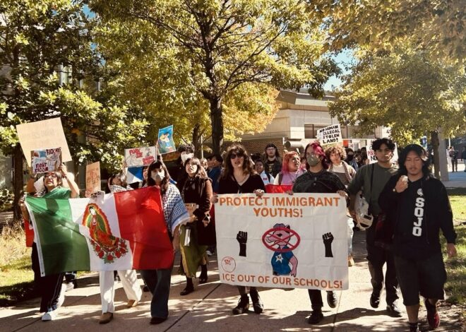UIC students protest ICE kidnapping on campus  — Fight Back! News