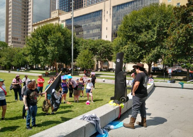 Dallas holds rally in solidarity with cities impacted by ICE raids, National Guard deployments — Fight Back! News