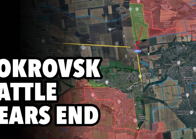 Battle for Pokrovsk nears its end