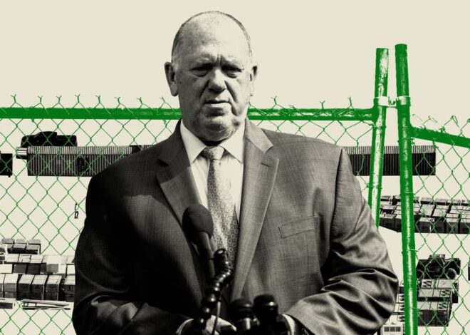 How Companies Sought Connections to Border Czar Tom Homan — ProPublica