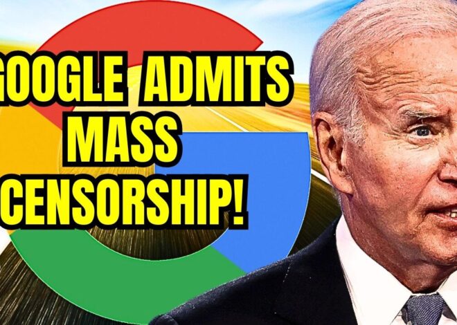 Google ADMITS They Banned Tons of YouTubers Under Biden