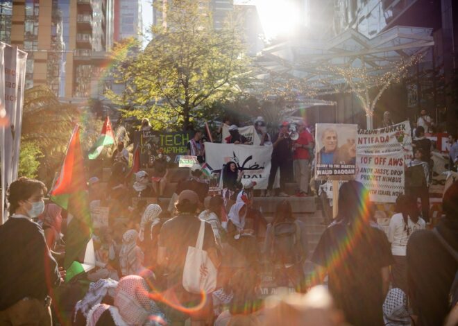 Hundreds march for Gaza in Seattle on October 7 — Fight Back! News