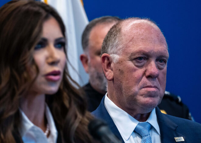 Watchdog Calls for IG Ethics Probe of Border Czar Tom Homan — ProPublica