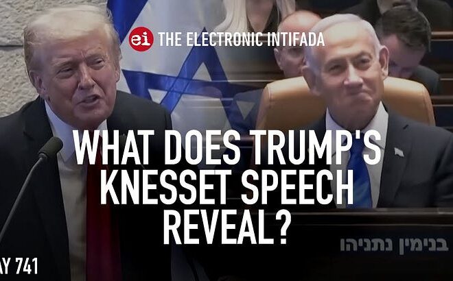 Trump’s speech to the Knesset