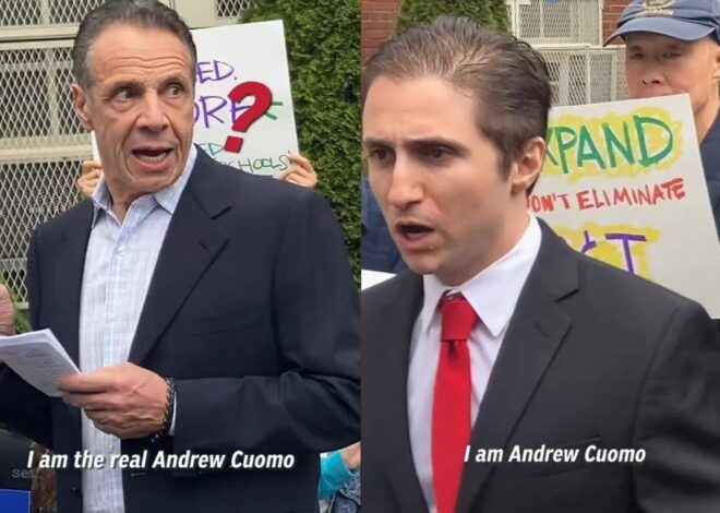 Climate Defiance TROLLS & SHUTS DOWN Andrew Cuomo in Epic NYC Mayor Takedown
