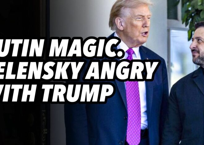 Putin magic. Zelensky angry with Trump