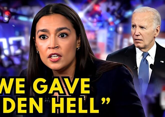 AOC Says "We Gave Biden HELL About This"