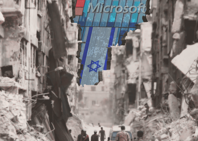How Microsoft Aids The Gaza Genocide
