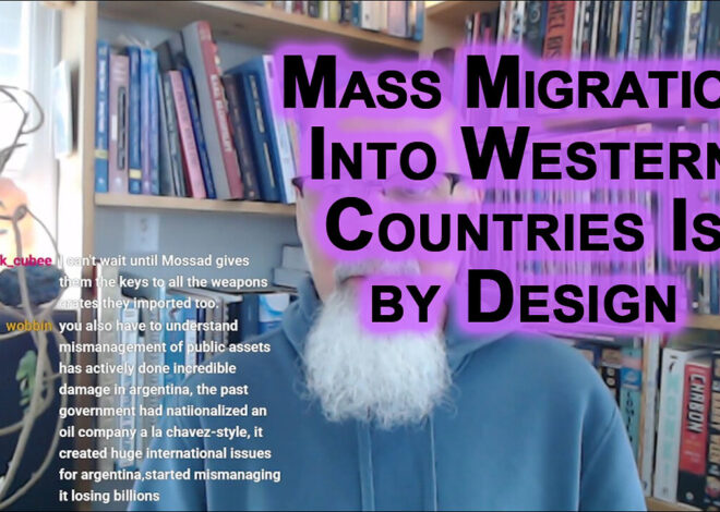 Mass Migration Into Western Countries Is by ZOG Design, Gaddafi Warned Us: Divide & Rule Europe