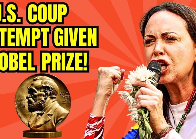 Nobel Peace Prize Given To U.S-Backed Warmonger