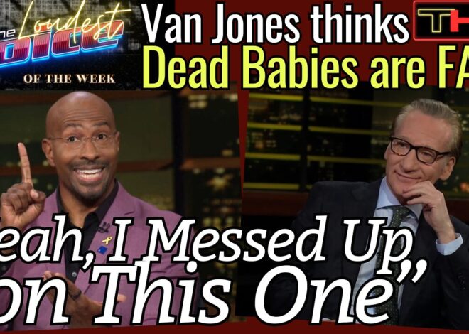 The LOUDEST VOICE of the Week | Van Jones Says Quiet Part OUT LOUD to Bill Maher, Audience Cheers!