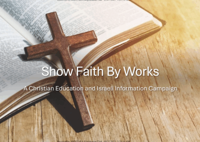 Israel To Spend Up To $4.1 Million on Propaganda Campaign Targeting American Christians
