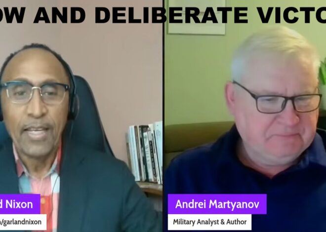 ANDREI MARTYANOV – RUSSIA’S SLOW AND DELIBERATE VICTORY – RUSSIA’S NUCLEAR POWERED MISSILE