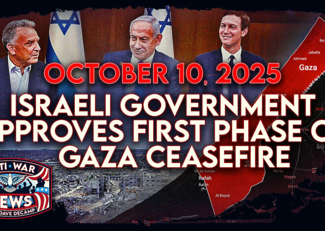 Israel Approves First Phase of Gaza Ceasefire, US Sending 200 Troops to Israel, and More