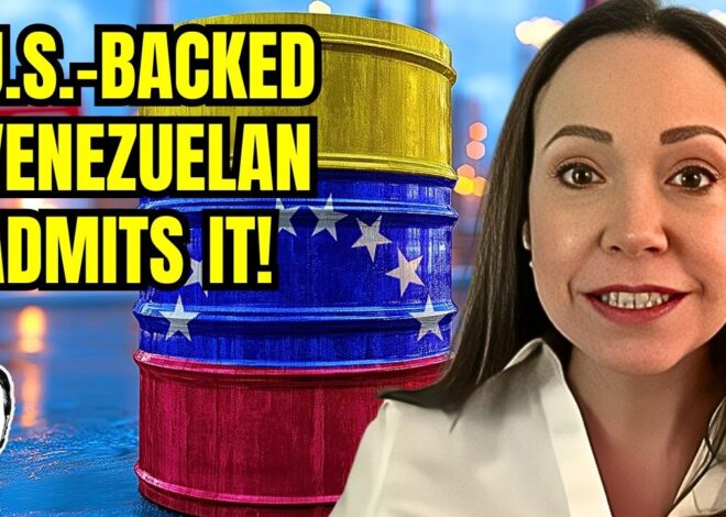 U.S. Backed Venezuelan ADMITS She Wants To Sell Country To U.S.