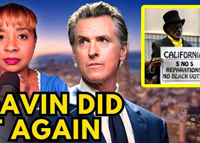 Gavin Newsom BLOCKS Reparations