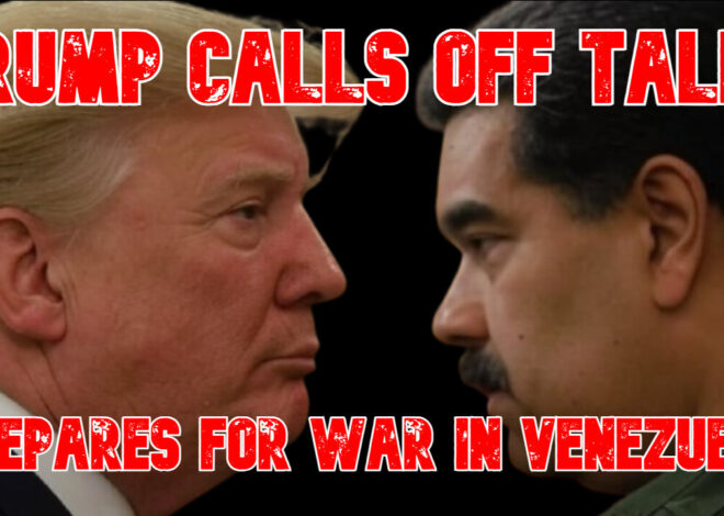 Trump Calls Off Talks, Prepares for War in Venezuela: COI #844